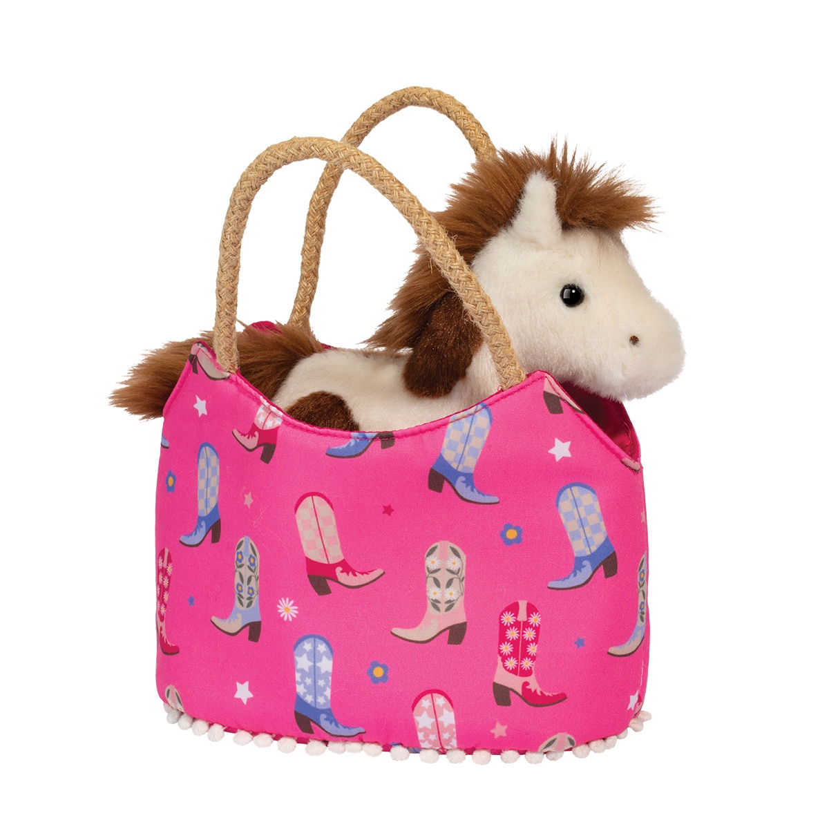2224.jpg Cowgirl Boots Sassy Sak with Horse - Image 1