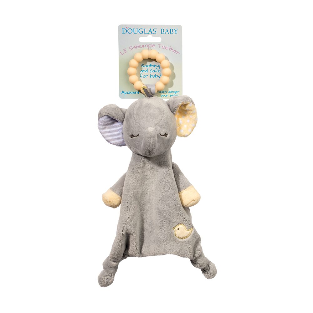 6356.jpg Joey Gray Elephant Teether - Image 1